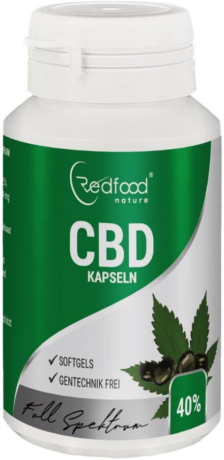 Redfood24 40% CBD Kapseln