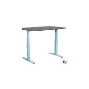 SUN-FLEX®EASYDESK ADAPT VI, White Aluminium, Greylaminate, 160*80