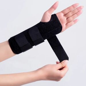 Finger- og håndledsskinne   Langt stabilt beslag underarmsstøtte til myositis, gigt og forstuvninger Et par emballage