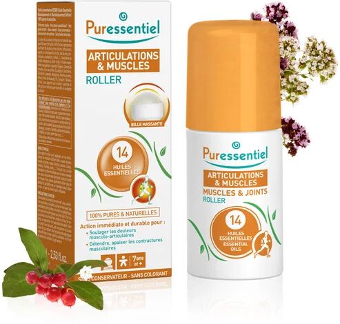 Puressentiel Roller Articulaciones y Músculos 14 Aceites Esenciales 75ml