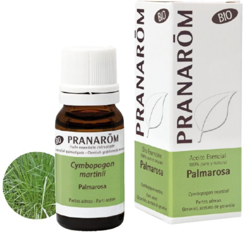 Pranarôm Aceite Esencial 100% puro y natural de Palmarosa Bio