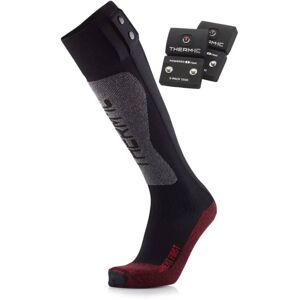 Therm-Ic Powersock Set First + S1200-akut - Musta - 45 - 47