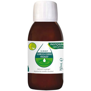 Phytosun Arôms Sirop Gorge et Cordes Vocales 150ml - Publicité