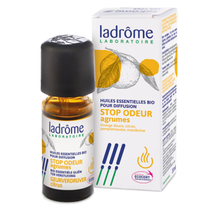 Ladrôme Huile Essentielle Diffusion Stop Odeur Agrumes Bio 10ml - Publicité