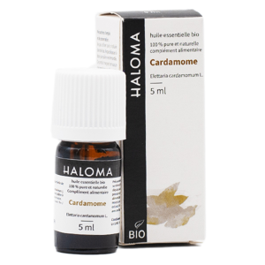 Haloma Huile Essentielle Cardamome Bio 5ml - Publicité