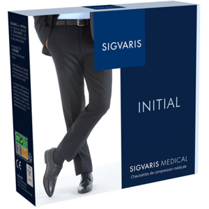 Sigvaris Initial Homme Chaussettes Classe 1 Normal Taille M Noir