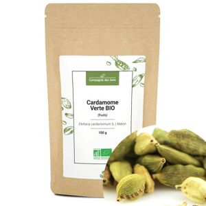 La Compagnie des Sens Cardamome verte bio - fruits entiers 100g