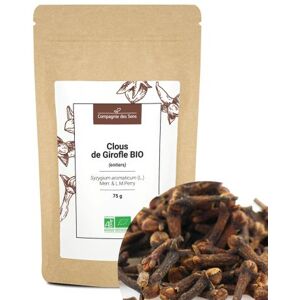 La Compagnie des Sens Clous de girofle bio - clous entiers 75g