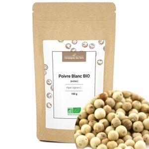 La Compagnie des Sens Poivre blanc bio - grains entiers 100g