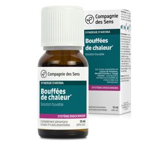 La Compagnie des Sens Bouffees de chaleur - huiles essentielles en solution buvable 15ml