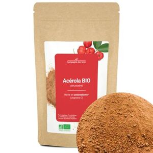 La Compagnie des Sens Acerola bio (en poudre) - riche en vitamine c (17,5 %) 50g