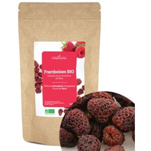 La Compagnie des Sens Framboises bio (infusees au jus de pomme, sechees) - riche en antioxydants 200g