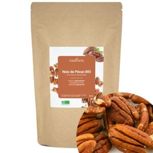 La Compagnie des Sens Noix de pecan bio (en cerneaux, decortiquees) - riche en antioxydants 500g