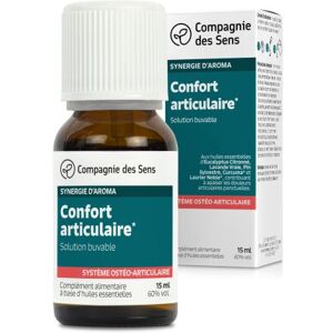 La Compagnie des Sens Confort articulaire - huiles essentielles en solution buvable 15ml