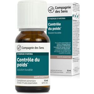 La Compagnie des Sens Contrôle du poids - huiles essentielles en solution buvable 15ml