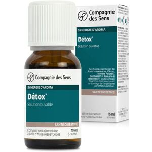 La Compagnie des Sens Detox - huiles essentielles en solution buvable 15ml