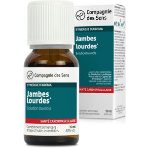 La Compagnie des Sens Jambes lourdes - huiles essentielles en solution buvable 15ml