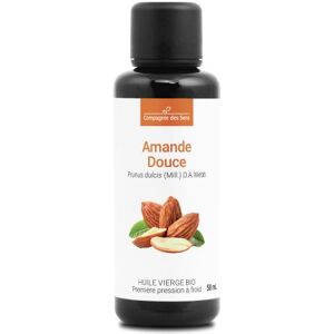 La Compagnie des Sens Amande douce - huile vegetale vierge bio - flacon en verre 50ml