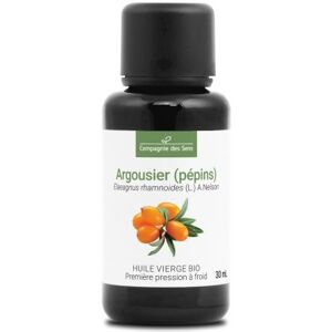 La Compagnie des Sens Argousier (pepins) - huile vegetale vierge bio - flacon en verre 30ml