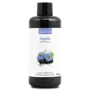 La Compagnie des Sens Nigelle - huile vegetale vierge bio - flacon en verre 200ml