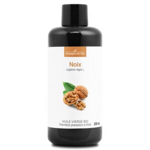 La Compagnie des Sens Noix - huile vegetale vierge bio - flacon en verre 200ml