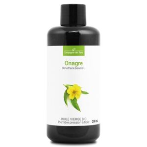 La Compagnie des Sens Onagre - huile vegetale vierge bio - flacon en verre 200ml