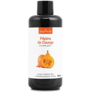 La Compagnie des Sens Pepins de courge - huile vegetale vierge bio - flacon en verre 200ml