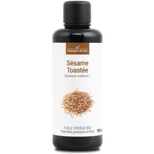 La Compagnie des Sens Sesame toastee - huile vegetale vierge bio - flacon en verre 100ml