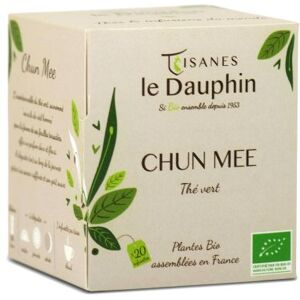 The vert chun mee bio en sachets - le dauphin 20 sachets