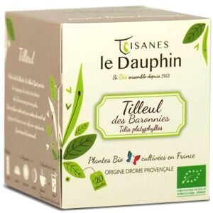 Tilleul des baronnies bio en sachets - le dauphin 20 sachets