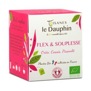 Tisane flex & souplesse bio en sachets - le dauphin 20 sachets