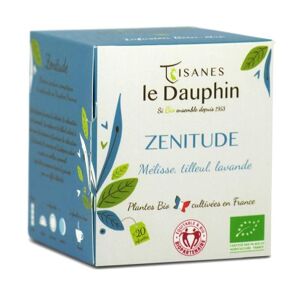 Tisane zenitude bio en sachets - le dauphin 20 sachets