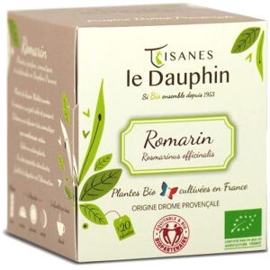 Romarin feuille bio en sachets - le dauphin 20 sachets