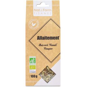 Nat & Form Tisane allaitement bio - vrac 100g