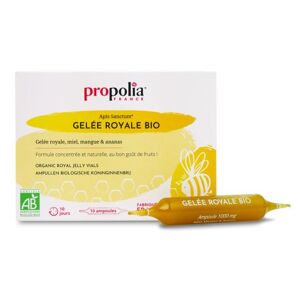 Propolia Ampoules de gelee royale bio - miel, mangue & ananas 10 ampoules