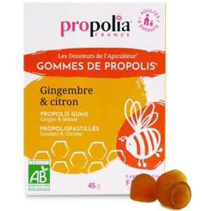 Propolia Gommes de propolis bio au gingembre 45g