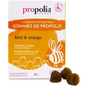 Propolia Gommes de propolis miel & orange 45g