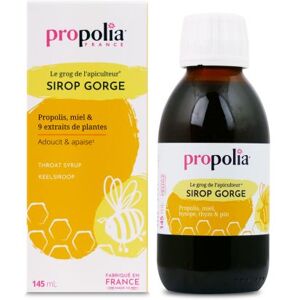 Propolia Sirop gorge - propolis miel & citron 145ml