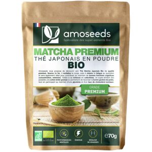 Amoseeds The matcha japonais bio - en poudre 70g