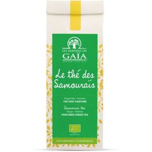 Les Jardins de Gaïa The vert bio le the des samouraïs - gingembre, verveine 100g