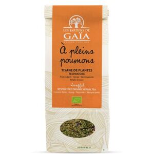 Les Jardins de Gaïa Tisane bio à pleins poumons - respiratoire 60g - Publicité