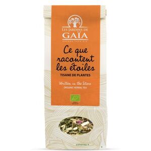 Les Jardins de Gaïa Tisane bio ce que racontent les etoiles - lemongrass, framboisier 50g