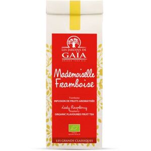 Les Jardins de Gaïa Tisane bio mademoiselle framboise - framboise, pomme 100g