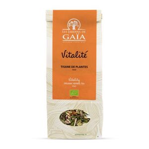 Les Jardins de Gaïa Tisane bio vitalite - mate, lemongrass 100g