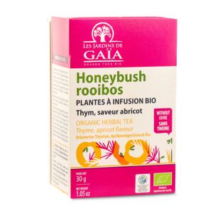 Les Jardins de Gaïa Rooibos bio honeybush - thym, abricot 30g