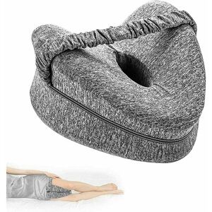 Coussin Entre Jambes pour Dormir, Oreiller de Genou en Mousse mémoire pour Dormir, avec Sangle, pour douleurs aux Jambes, douleurs dorsales, - Publicité