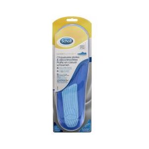 Scholl ExpertSupport Semelles de Confort Chaussures Plates et Decontractees Taille 2 (41-46,5) 1 Paire - Blister 1 paire de semellees