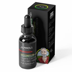 Huile CBD 10% spectre complet - Tommy Chong x Alpinols