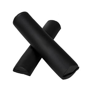 TECTAKE 2 Coussins Rouleaux de Table de Massage pour Cou et Genoux - noir - Publicité