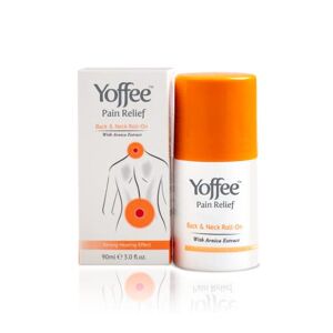 YOFFEE Pain Relief-Gel Relaxant à l'Arnica-Douleurs Dorsales et Cervicales-Soulage les douleurs musculaires et articulaires-Effet chaleur 90ml - Publicité